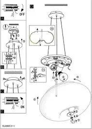 Eglo Optica viseča svetilka ↕ do 1100 Ø 450