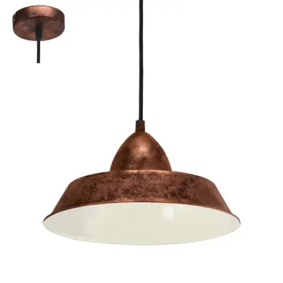 Eglo Vintage viseča svetilka 120 x 120 ↕ 1100