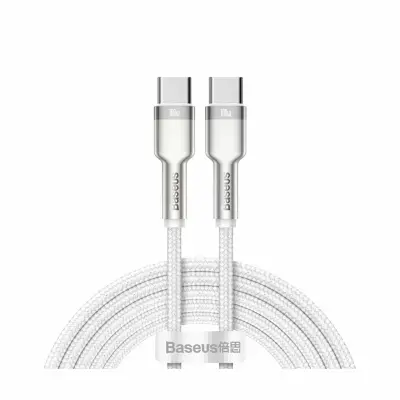 Baseus kabel USB C-C 2m 100W 20V 5A Cafule Metal pleten bel CATJK-D02