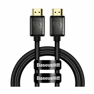Baseus HDMI kabel 2m HD serija 8K 60Hz črn WKGQ000101