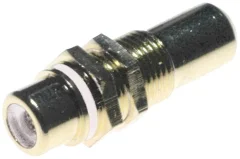 Lyndahl RCA avdio adapter [1x ženski cinch konektor - 1x ženski cinch konektor]  zlata\, bela