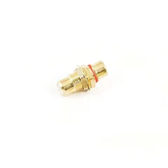 Lyndahl cinch avdio adapter [1x ženski cinch konektor - 1x ženski cinch konektor]  zlata\, rdeča