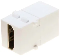 Lyndahl LKK0190WS HDMI adapter [1x ženski konektor HDMI - 1x ženski konektor HDMI] bela