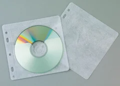 Ovitek za 2 x CD/DVD z luknjami KF02208 40 kos