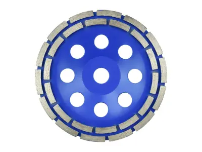 Groba dvoredna diamantna plošča za brušenje betona 22,2x180mm