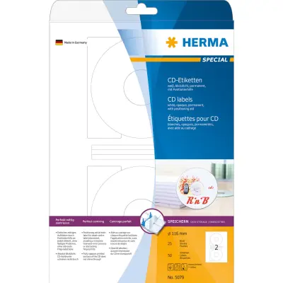 ETIKETE CD 5079 SUPERPRINT HERMA  25/1