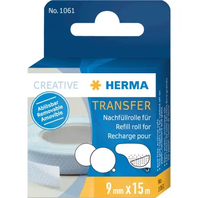 Obojestransko lepilo refil Lepimiška odlepljiv Herma 1061/ 15m
