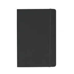Blok z elastiko soft Silvine A5, 210 x 144mm 160 strani/80gr 8mm črte črn