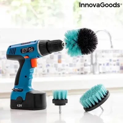Komplet čistilnih ščetk za sveder cyclean innovagoods 3 kosi