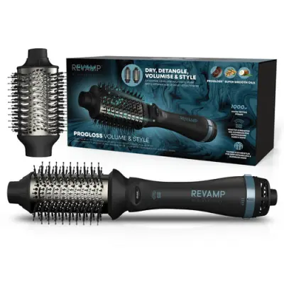 REVAMP PROGLOSS VOLUME & STYLE HOT BRUSH STYLER DR-2500 KRTAČA ZA LASE