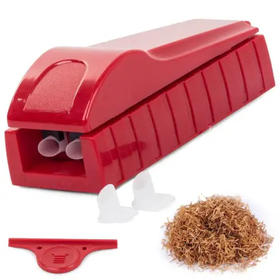 Ročni strojček za polnjenje dveh cigaretnih tub 8mm