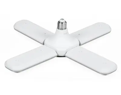 60W LED žarnica E27 6420lm 6000K za delavnice in skladišča bela