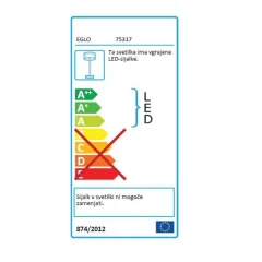 Eglo Faedo 3 zunanji reflektor 30 W IP65 ↔ 175 ↕ 135