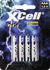 XCell XTREME FR03/L92 micro (aaa)-baterija litij  1.5 V 4 kos