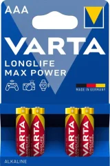 Micro baterija (AAA) alkalno-manganova Varta Max Tech LR03 1.5 V 4 kosi
