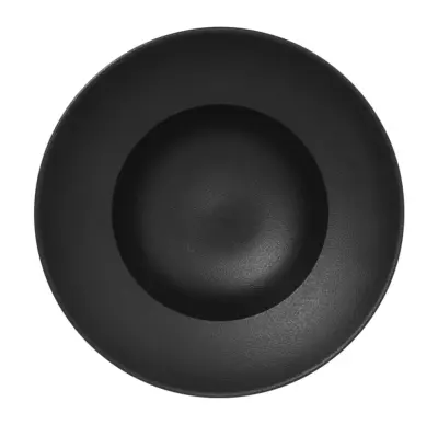 RAK, NEOFUSION, GOURMET KROŽNIK GLOBOKI, ČRN, 26 CM, 1 KOS