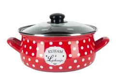 ALPEKSHOME, KUHAM Z LJUBEZNIJO, KOZICA NIZKA S POKROVOM, 20 CM, 2.8 L, 1 KOS