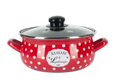 ALPEKSHOME, KUHAM Z LJUBEZNIJO, KOZICA NIZKA S POKROVOM, 18 CM, 1.9 L, 1 KOS