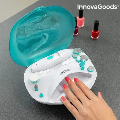 Profesionalni set za manikiro in pedikuro home nail salon innovagoods