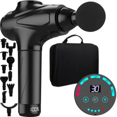 Masažna pištola za mišice z zaslonom na dotik maxpower pro v2