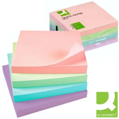 Kocka samolepilnih lističev pastel KF01347