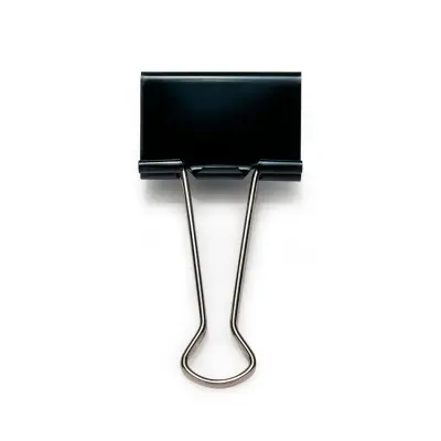 Foldback sponke 19mm črna KF1282