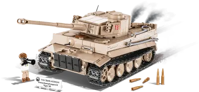 Tank tiger 131 pzkpfw vi, 850 kock za sestavljanje, cobi