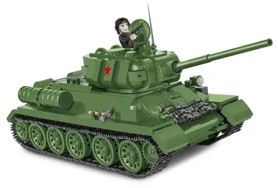 Tank t 34-85, 668 kock za sestavljanje, cobi