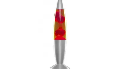 Rdeča svetilka Lava Magma InnovaGoods 25W