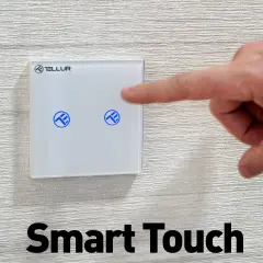 TELLUR WIFI SS2N, 2x, 1800W, 10A stikalo