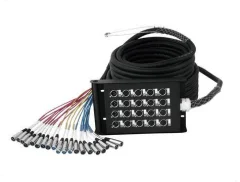 Multicore z odrsko škatlo\, 16IN / 4OUT\, XLR / XLR Multicore kabel s Stagebox\, 16IN/4OUT\,XLR/XLR