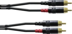Avdio kabel Cordial\, 1\,5 m\, REAN 2 x CINCH-konektor