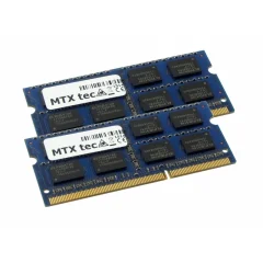 MTXTEC 16GB komplet 2x 8GB DDR3L 1600MHz SODIMM DDR3 PC3-12800, 204 PIN, 1,35V RAM pomnilnik za prenosnik