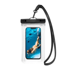 Univerzalna vodoodporna torbica za telefon Spigen A610 prozoren