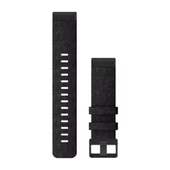Garmin nadomestni pašček za Fenix 6/7, QuickFit 22'', Heathered Black Nylon