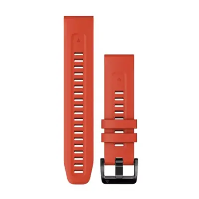 Garmin nadomestni pašček za Fenix 7, QuickFit 22", Flame Red