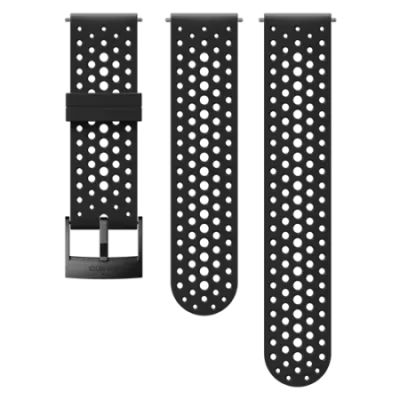 Suunto zamenljiv pašček, silikonski, Athletic Black/Black