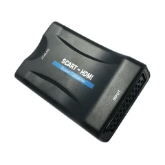 AV pretvornik SCART na HDMI s priloženim napajalnikom