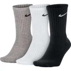 Nike Dry Crew Socks, 3 Pair, Multicolor