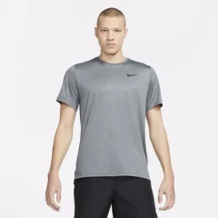 Nike Pro Dri-Fit SS Shirt, Black/Dark Smoke Grey
