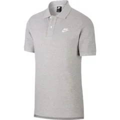 Nike Sportswear Polo Shirt, Grey Heather