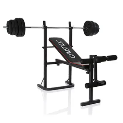 Gymstick Weight Bench with 40kg Set