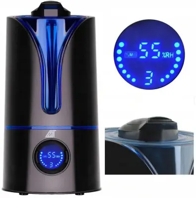 RGB LED izparjevalnik eteričnih olj LCD difuzor 3,5L