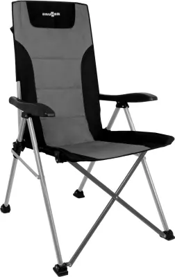 BRUNNER 0404016N.C20 RAPTOR HIGHBACK zložljivi stol črno-siv