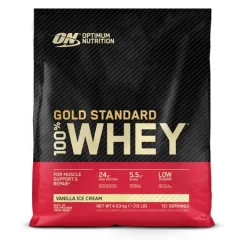 100% Whey Gold Standard, 4,5 kg - Vanilla Ice Cream