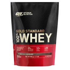 100% Whey Gold Standard, 465 g - Double Rich Chocolate