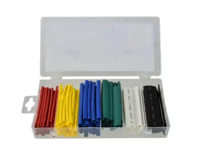 Termo skrčljive cevke – 100 delni set