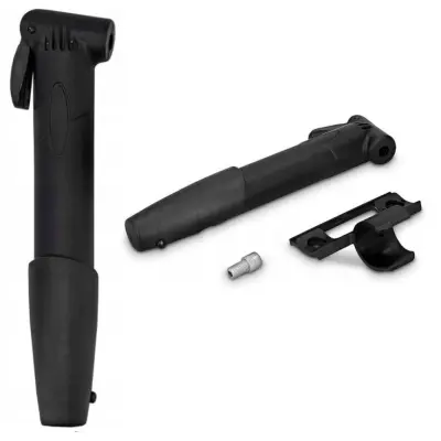 Mini kolesarska tlačilka 20cm + nosilec in adapter