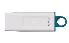 USB disk Kingston 64GB DT Exodia, 3.2 Gen1, bel USB ključ s pokrovčkom