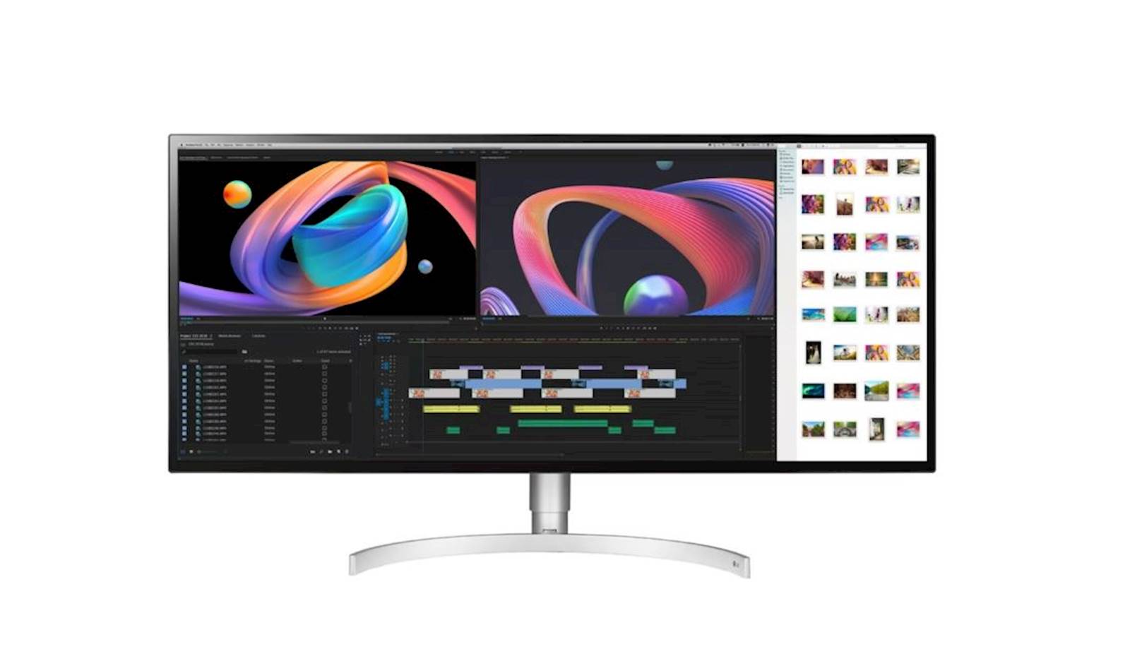 Monitor LG 86,4 cm (34,0″) 34WK95UP-W 5120×2160 Nano-IPS 5ms 2xHDMI DisplayPort Thunderbolt3 USB-C 85W 2xUSB3.0 HAS Zvočniki FreeSync HDR10
 komponentko